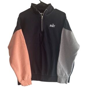 Nike Half Zip Sweater Colorblock